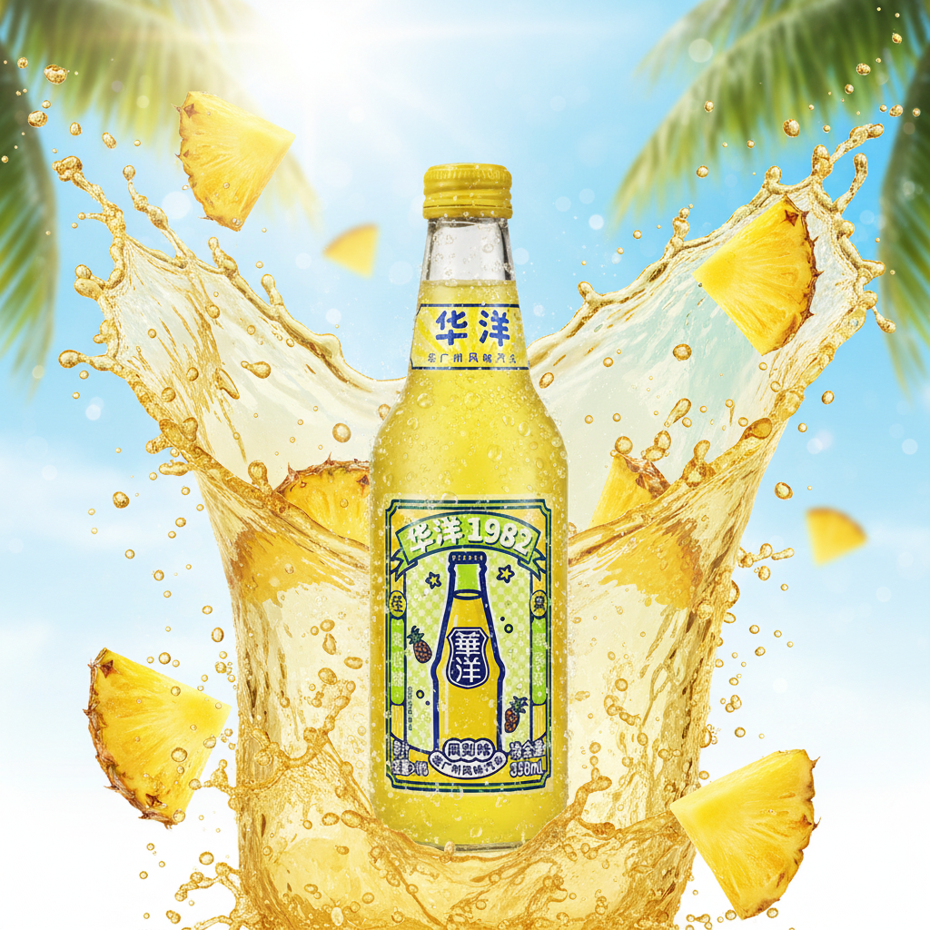 华洋 1982 Huayang Refresco de Piña