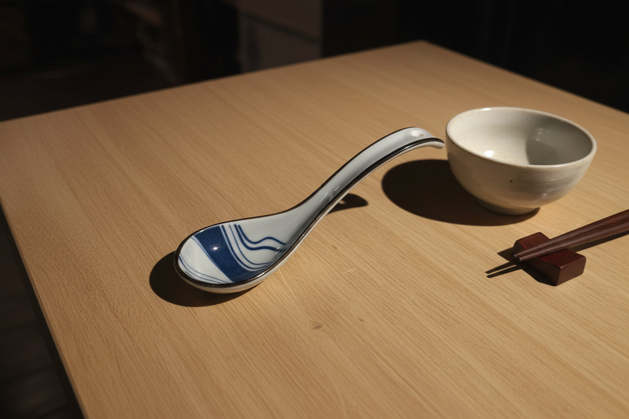 Cucharas de Porcelana Chinas - Big Fat Mao