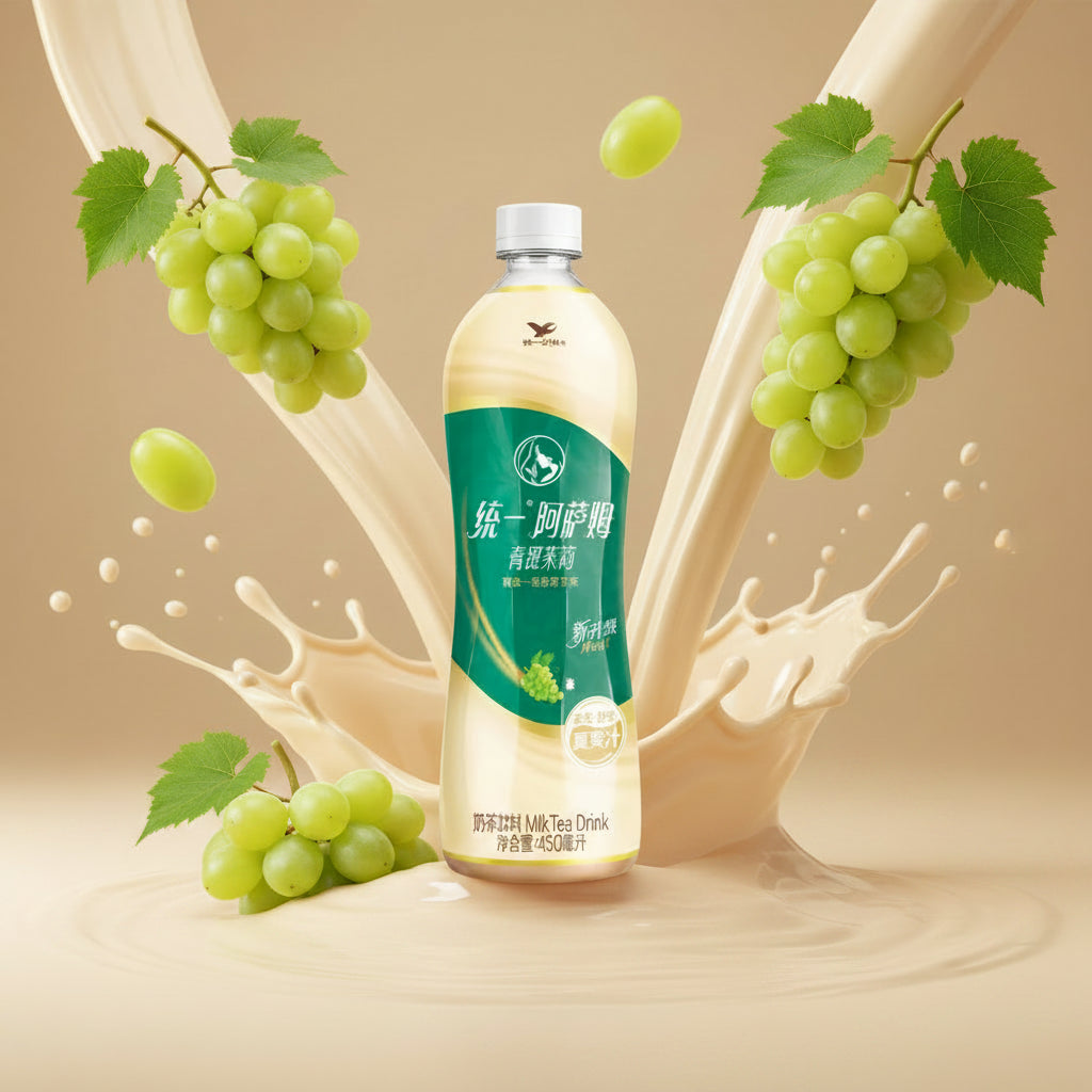 统一 Assam Milk Tea Green Grape