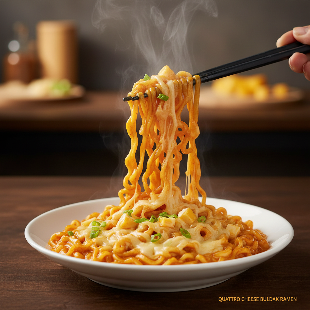 Buldak Quattro Cheese - Big Fat Mao