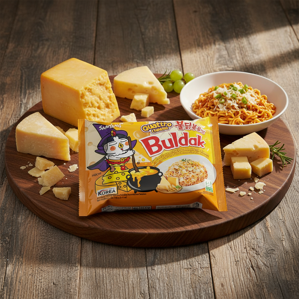 Buldak Quattro Cheese - Big Fat Mao