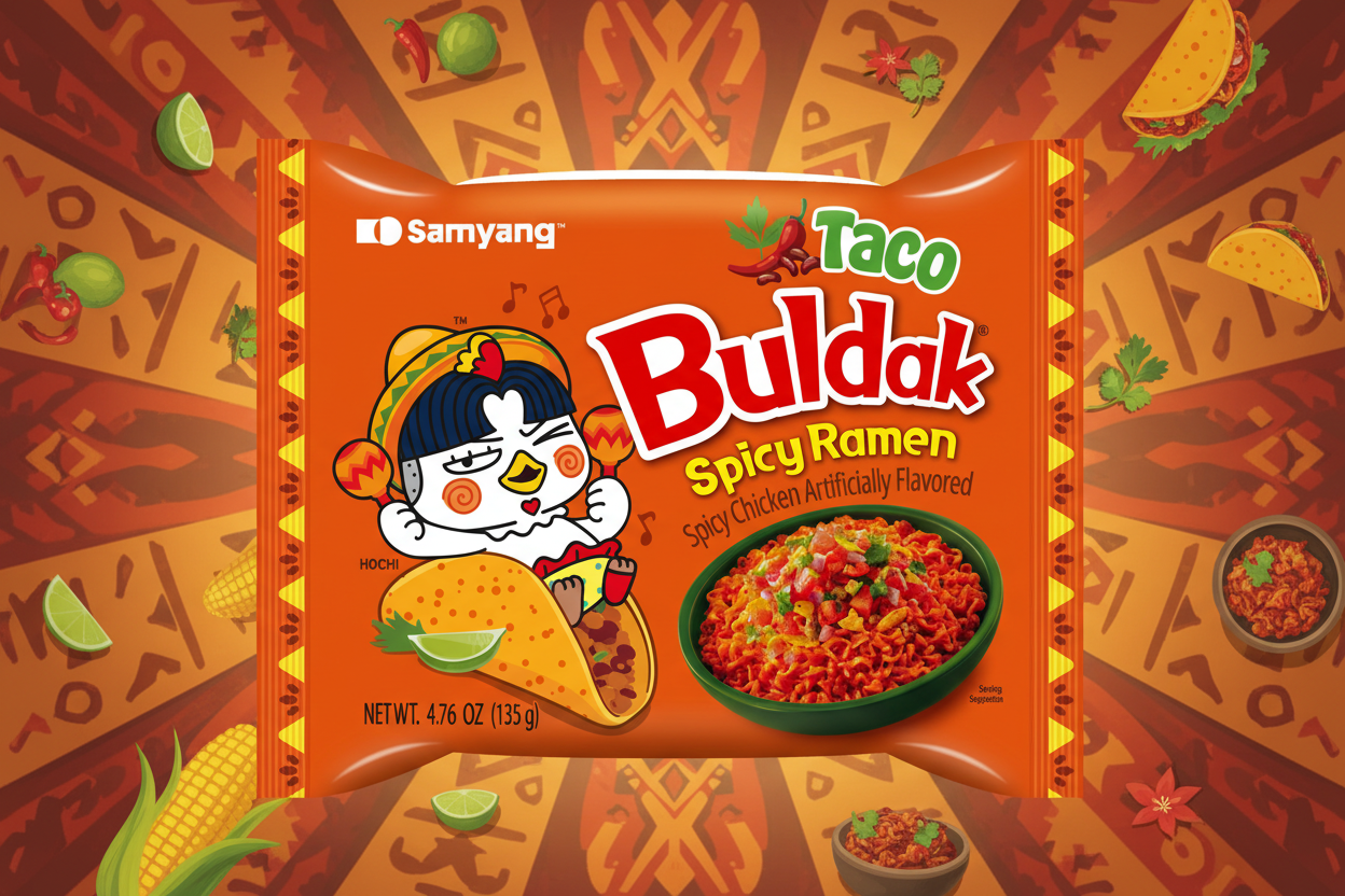 Buldak Taco - Big Fat Mao