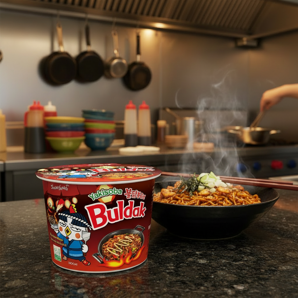 Buldak Yakisoba Bowl
