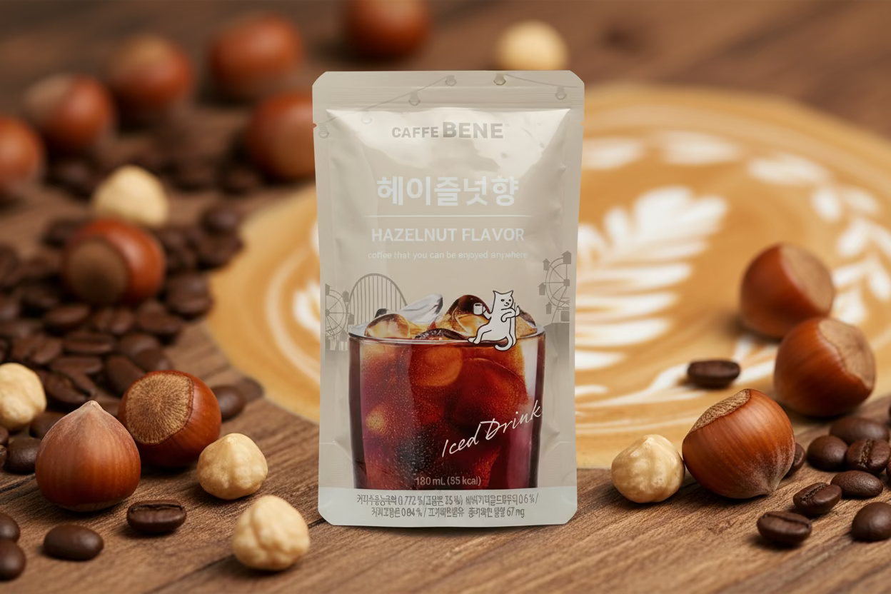 CAFFE BENNE Hazelnut Flavor - Big Fat Mao