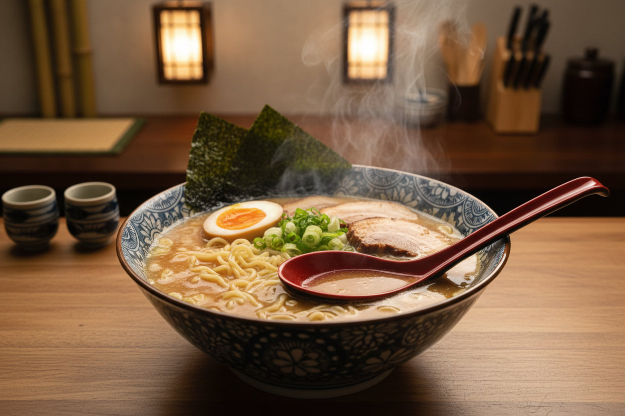 Cucharas para Ramen Plastico - Big Fat Mao