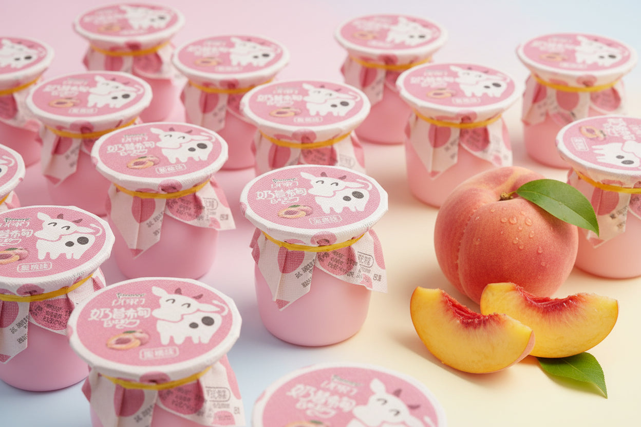 You guo ding naixa gelatinas de milkshake - Big Fat Mao