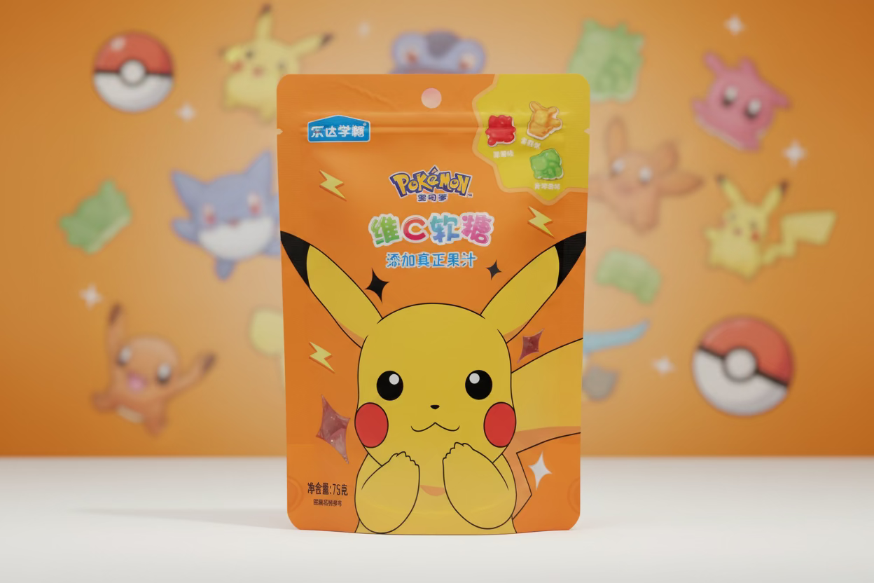 Gomitas Pokemon Naranja - Big Fat Mao