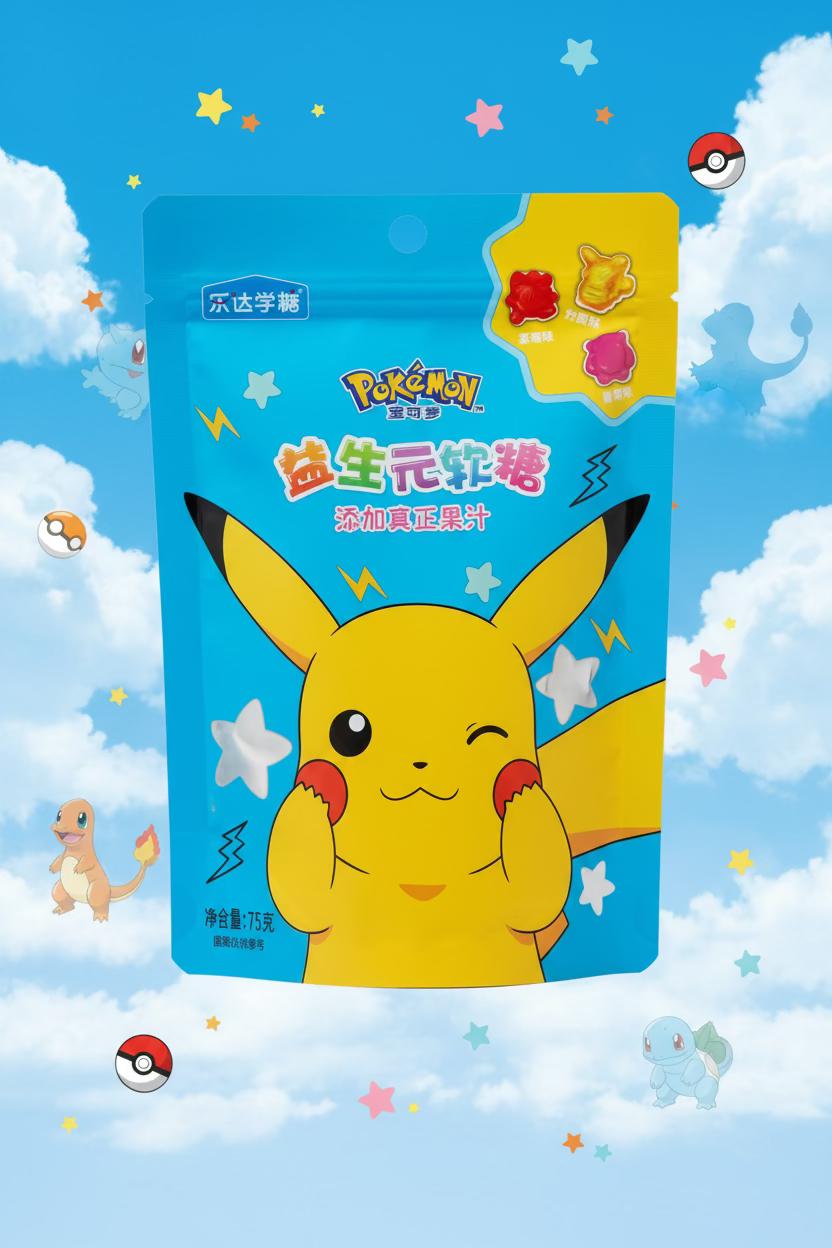 Gomitas Pokemon Azul - Big Fat Mao