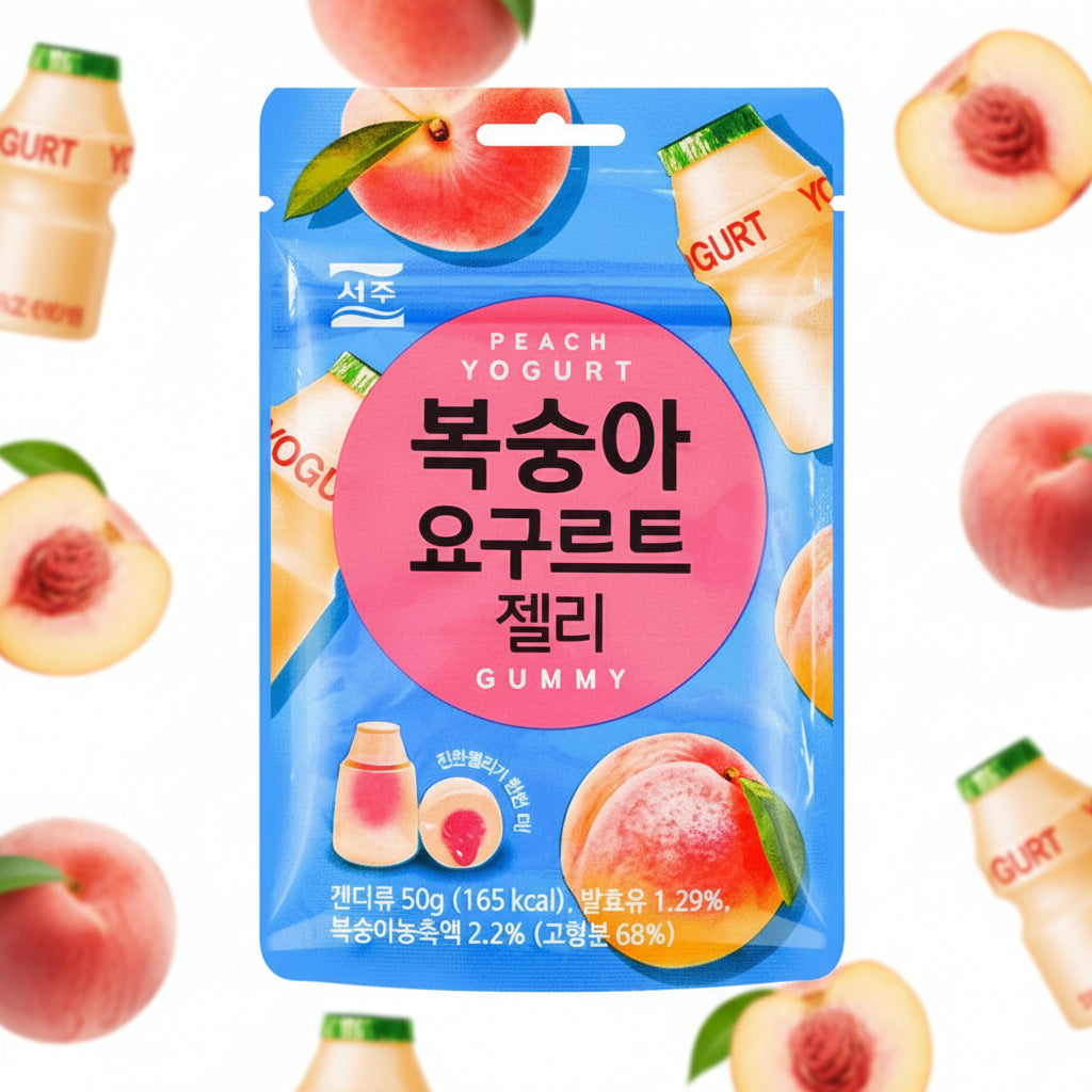 Gummies Yogurt Durazno - Big Fat Mao