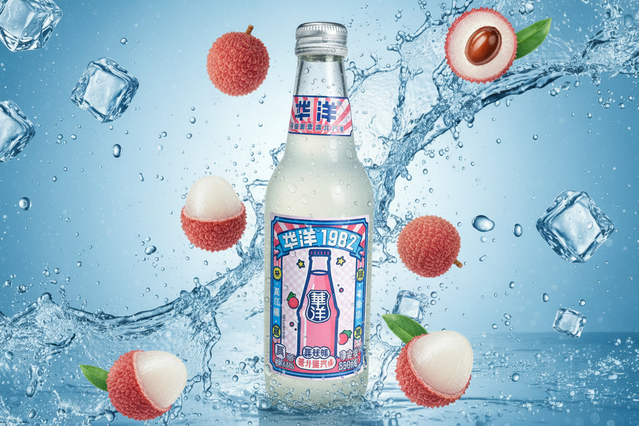Refresco Huáyáng yī jiǔ bā èr Lichi - Big Fat Mao