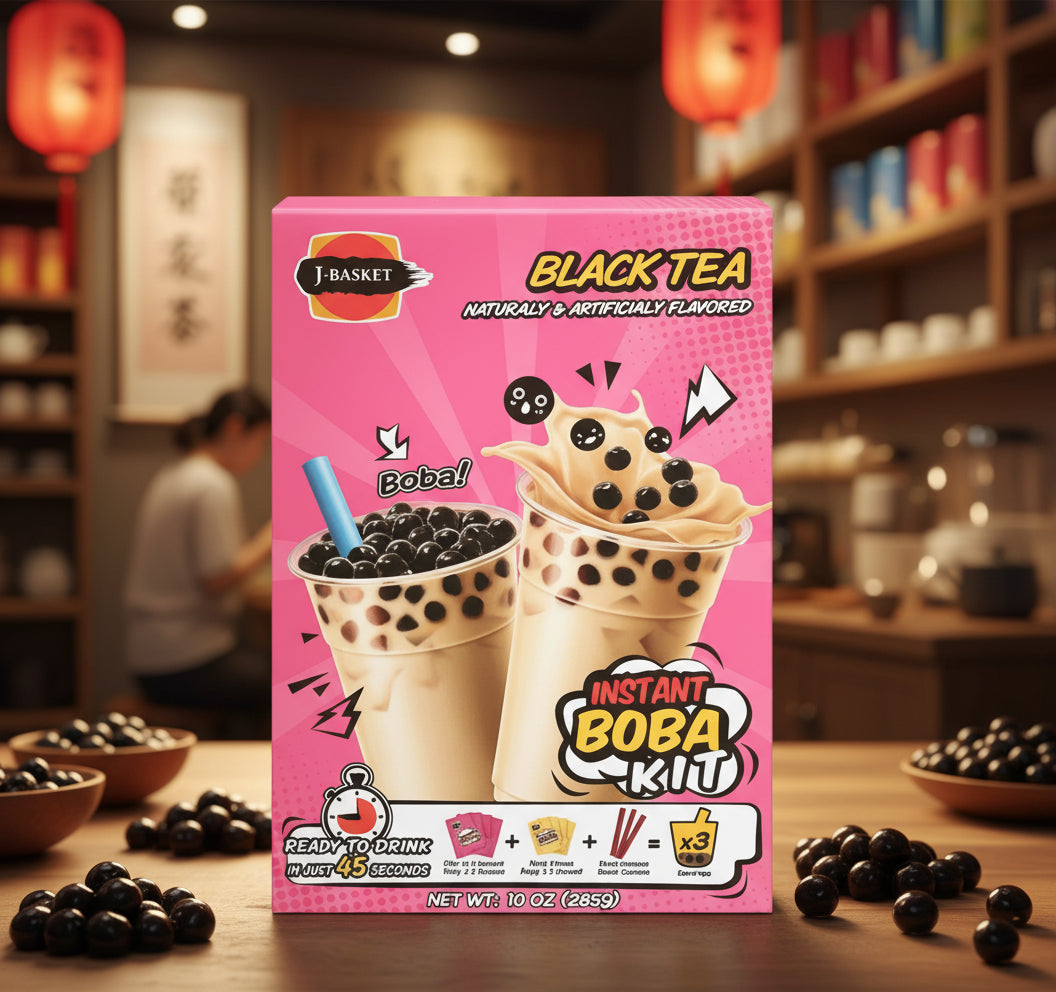 J-Basket Boba Kit Black Tea - Big Fat Mao