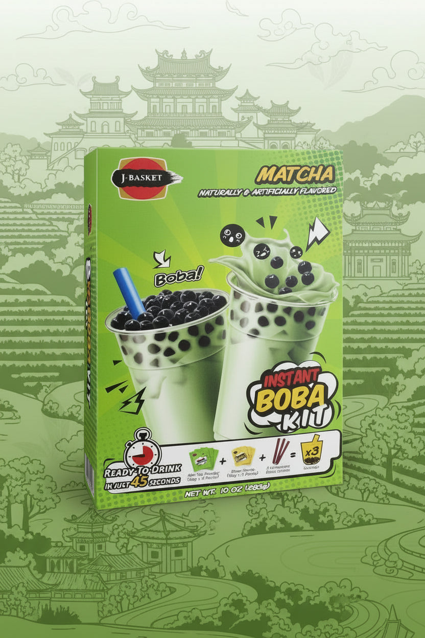 J-Basket Boba Kit Matcha - Big Fat Mao
