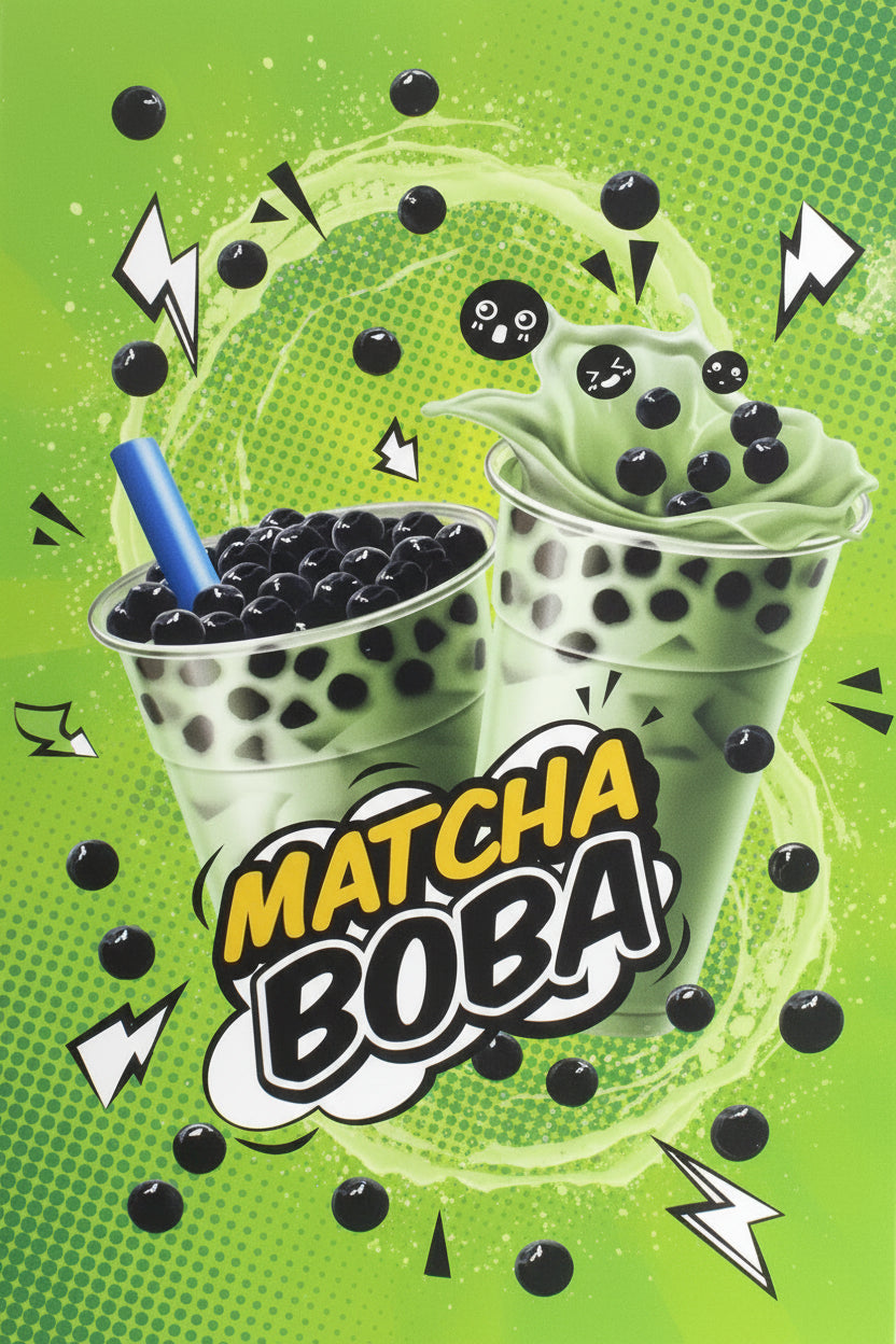 J-Basket Boba Kit Matcha - Big Fat Mao