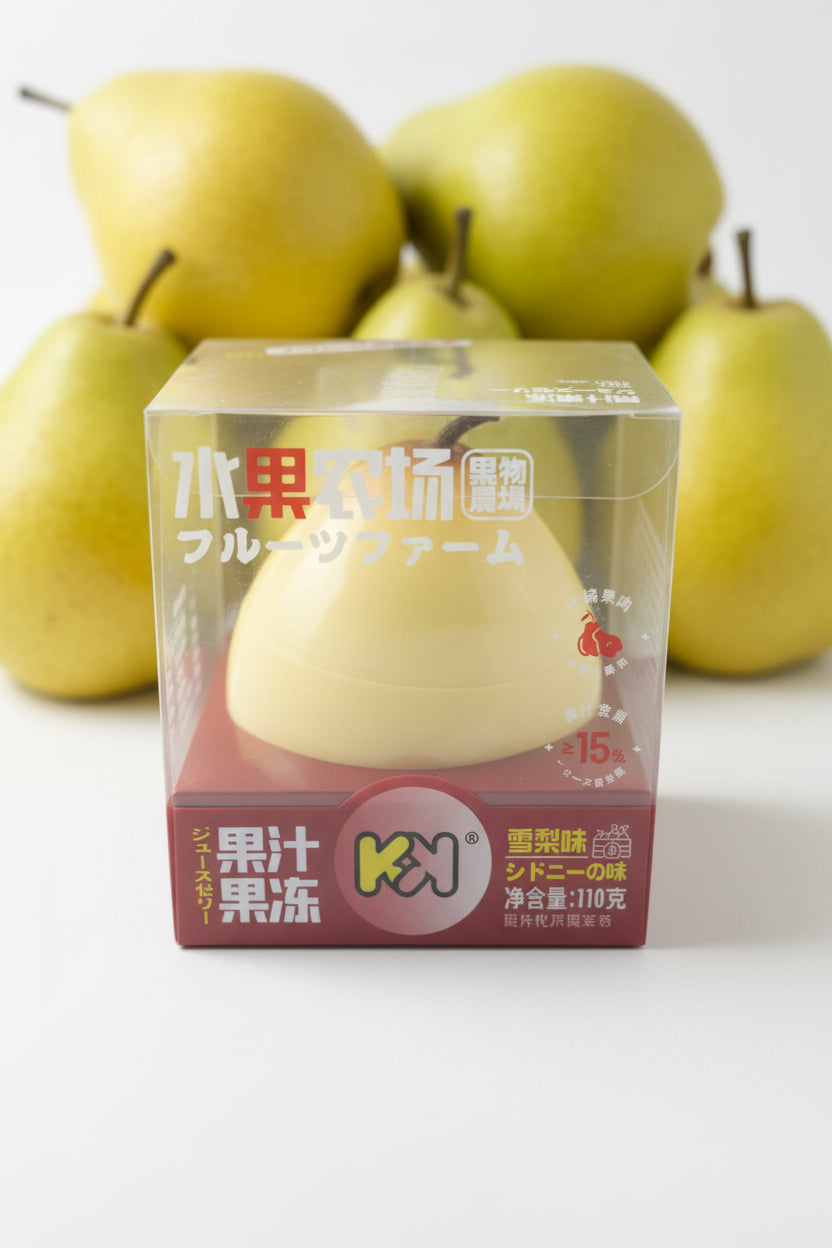 Gelatina de Fruta Jelly Sabor Pera - Big Fat Mao