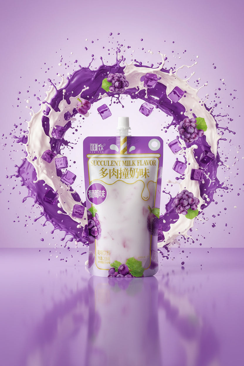 佳饮 Succulent Milk Flavor Grape