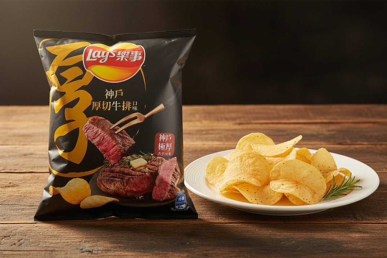 Lay's Bistec Kobe - Big Fat Mao