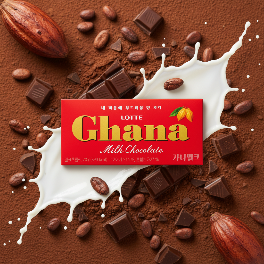 Lotte Ghana Original Milk - Big Fat Mao