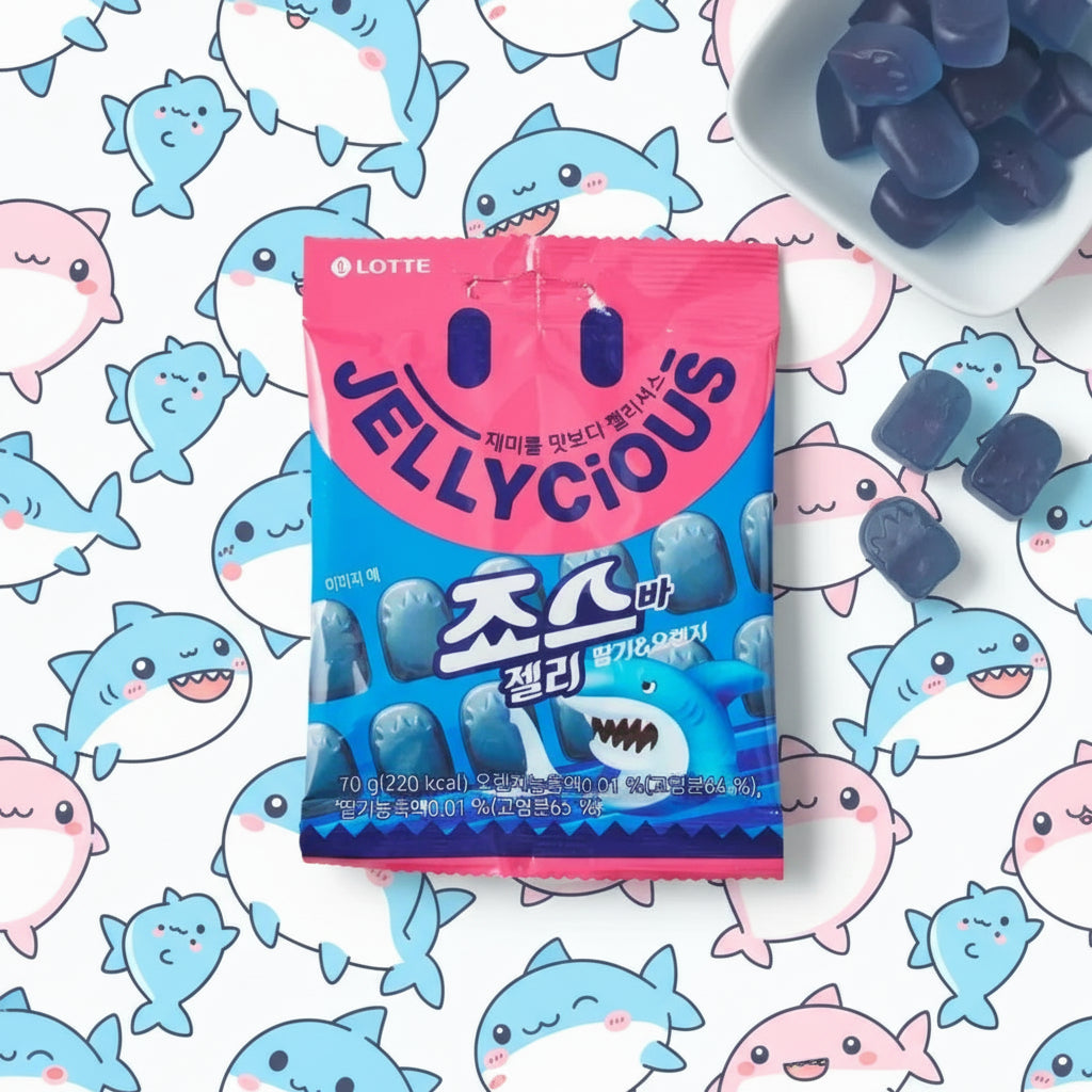 Lotte Gummies Jellycious Shark - Big Fat Mao