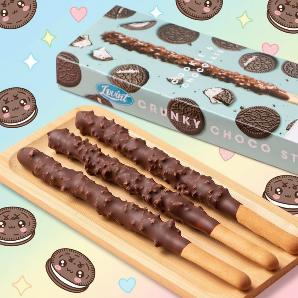 Lovint Crunky Choco Sticks - Big Fat Mao