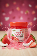 Meng Bo Cha Cha Nata de Coco Sabor Fresa