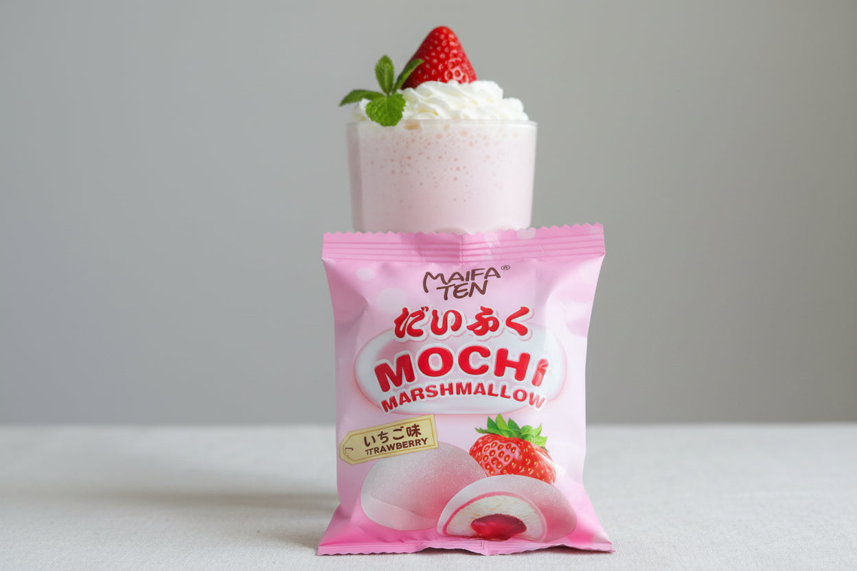 Mochi Marshmallow Fresa - Big Fat Mao