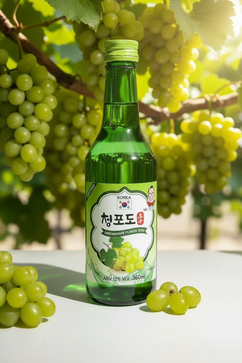 Mr. Gordito Soju Green Grape - Big Fat Mao