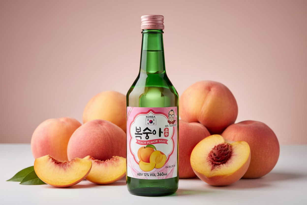 Mr. Gordito Soju Peach - Big Fat Mao