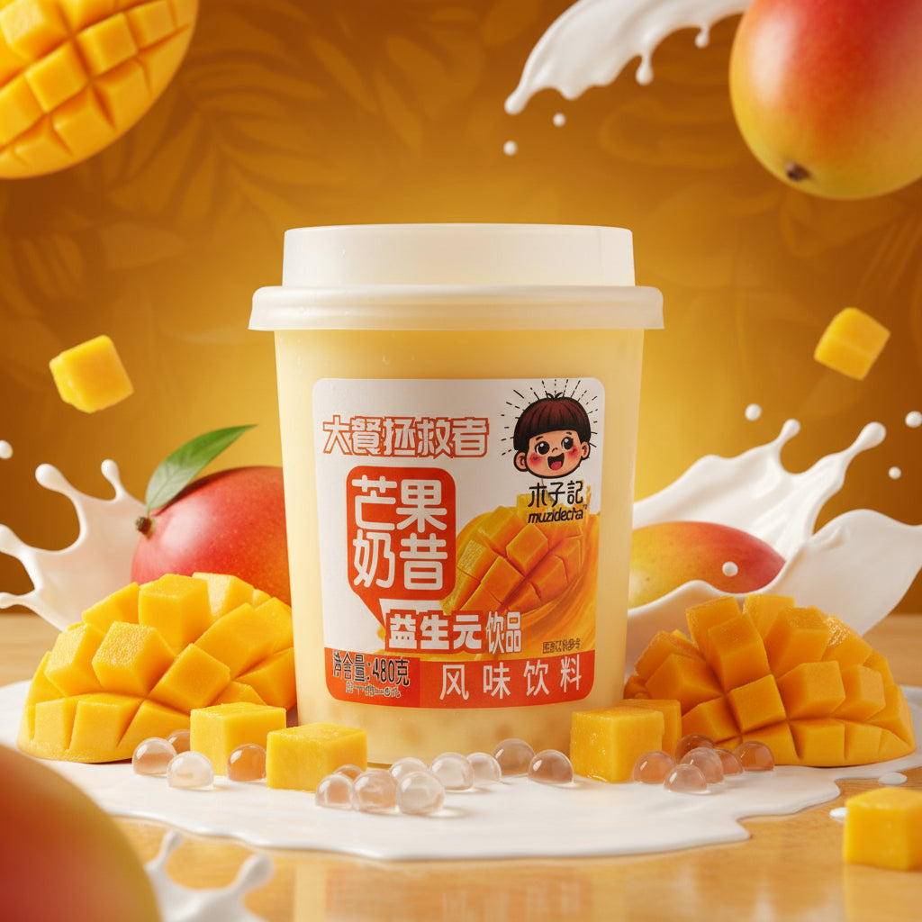 木子記 Mùzǐ Jì Mango Milkshake