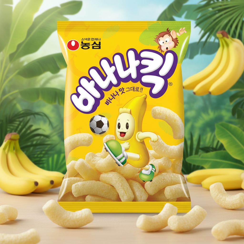 Nongshim Banana Kick - Big Fat Mao