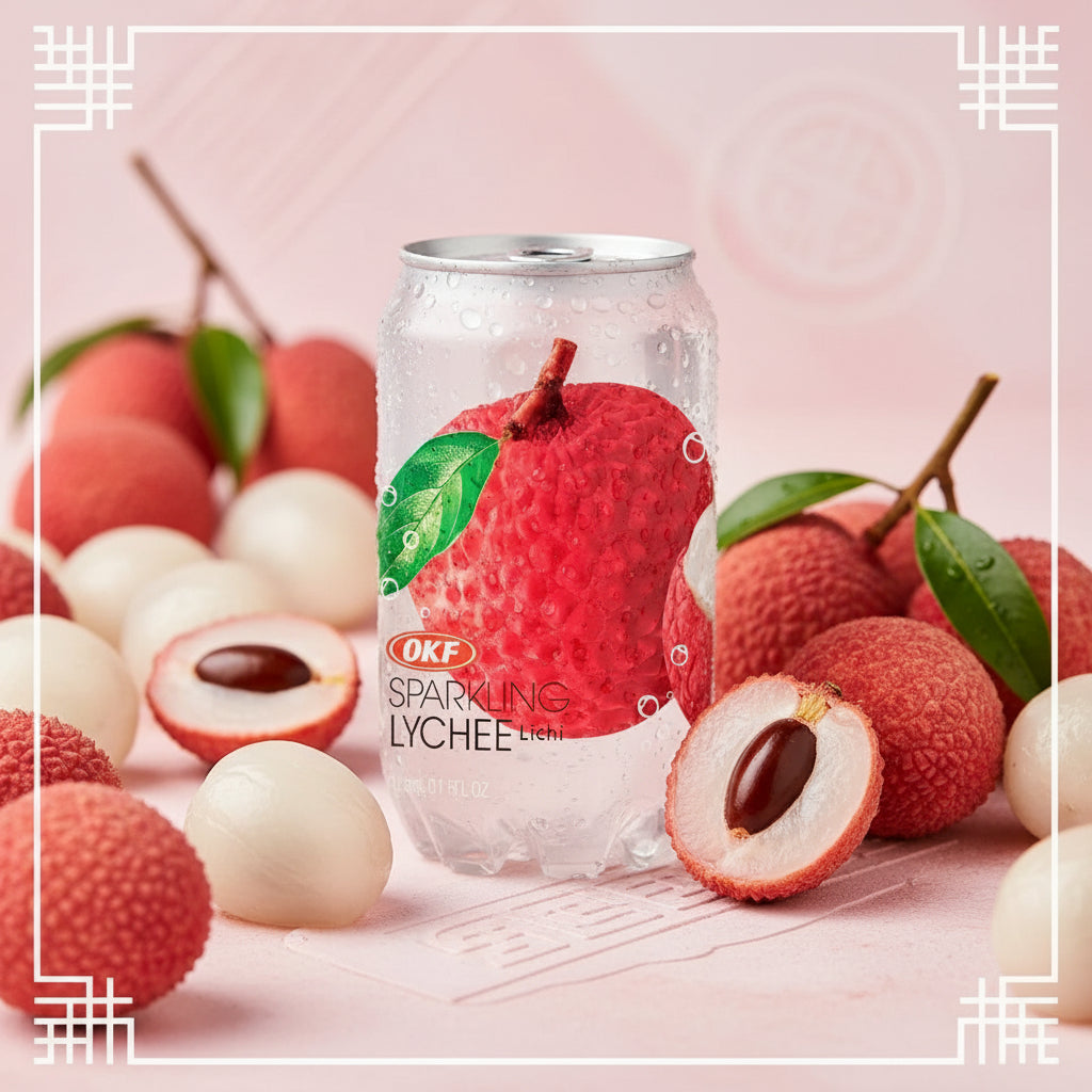 OKF Sparkling Lychee - Big Fat Mao