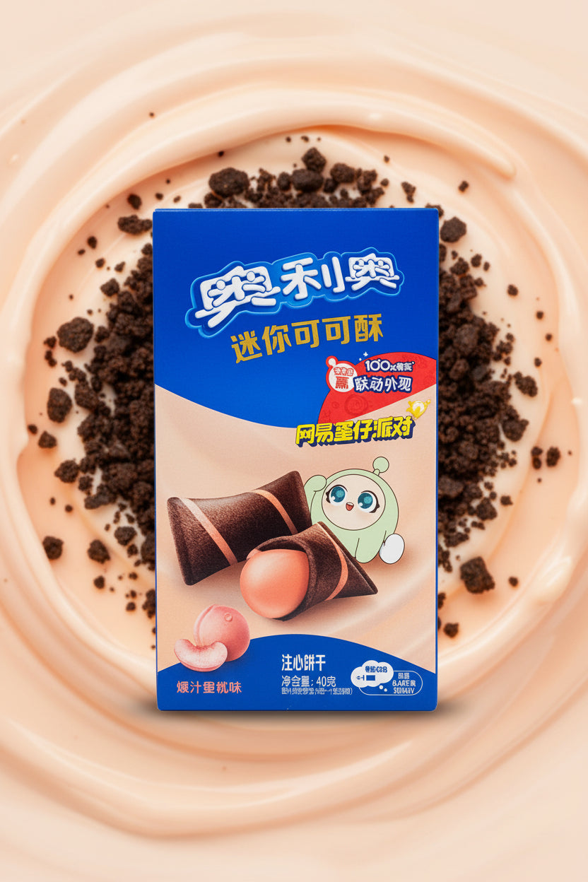 Oreo Mini Cocoa Crisp Peach - Big Fat Mao