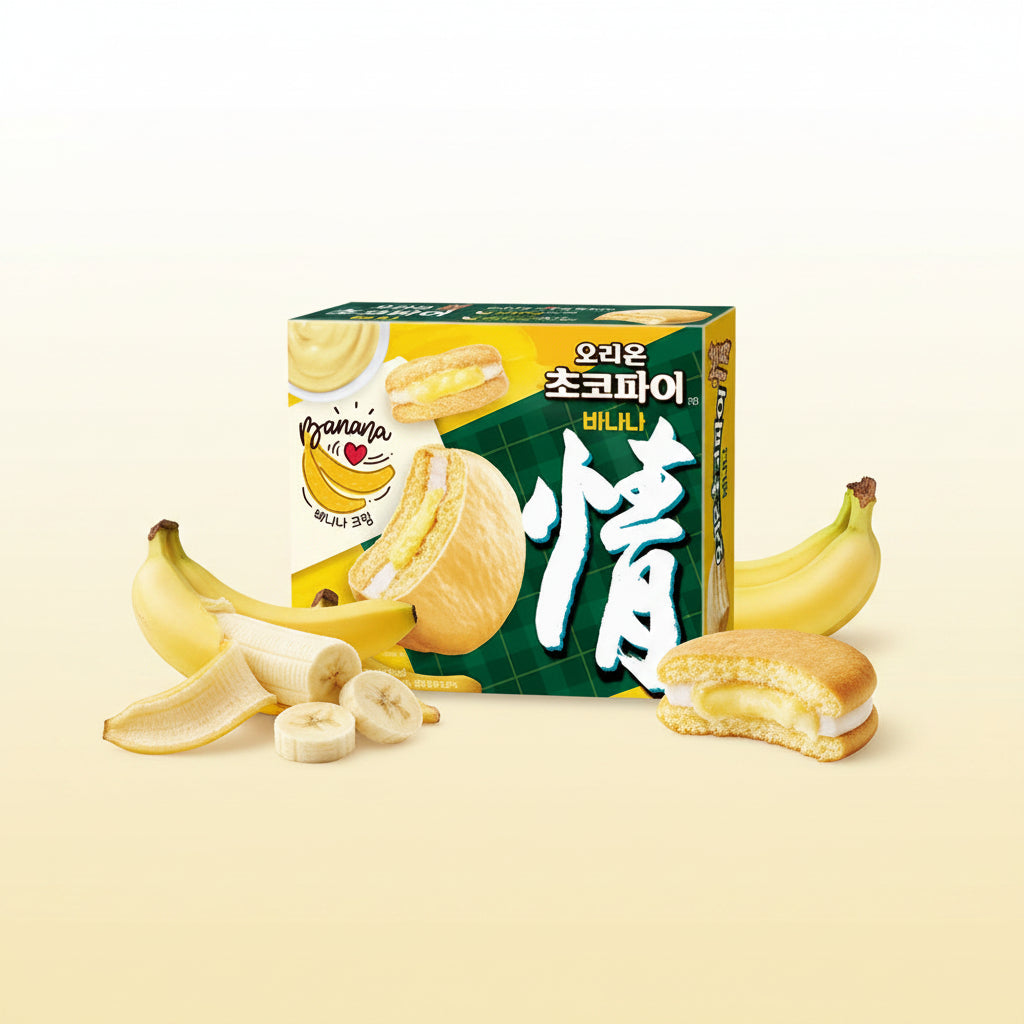 Orion Choco Pie Banana - Big Fat Mao
