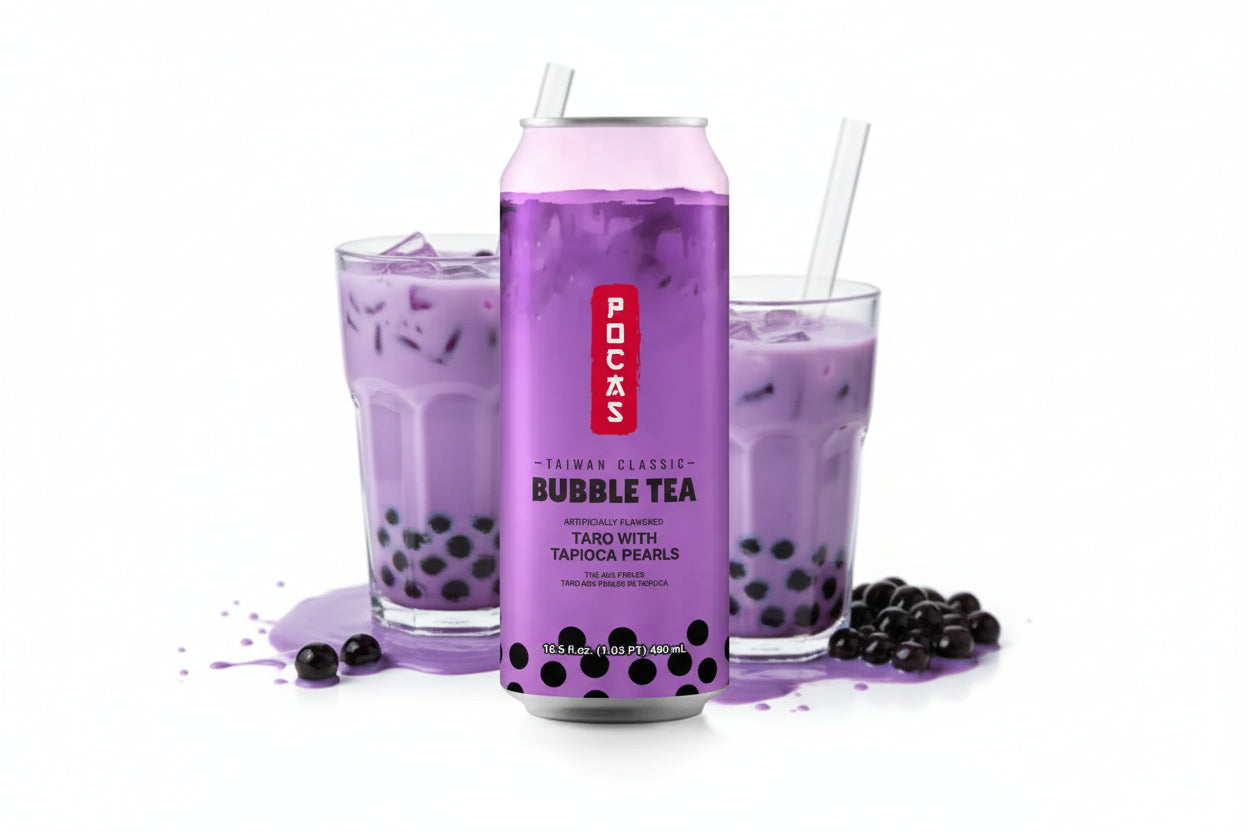 POCAS Bubble Tea Taro - Big Fat Mao