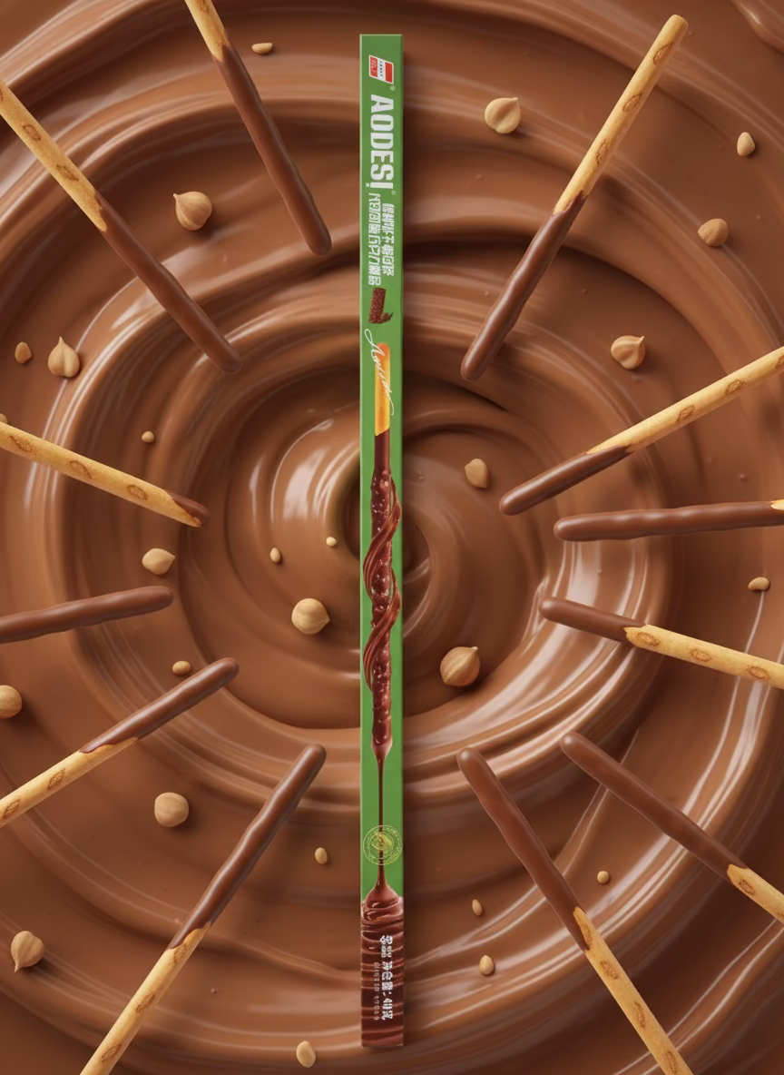 Pocky's Grandes Avellanas - Big Fat Mao
