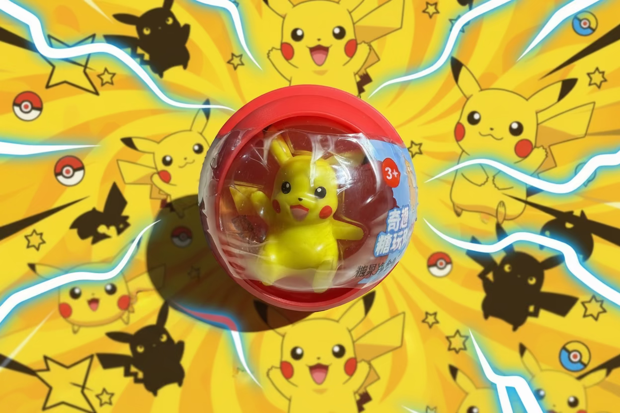 Pokebola Gomitas Pikachu - Big Fat Mao
