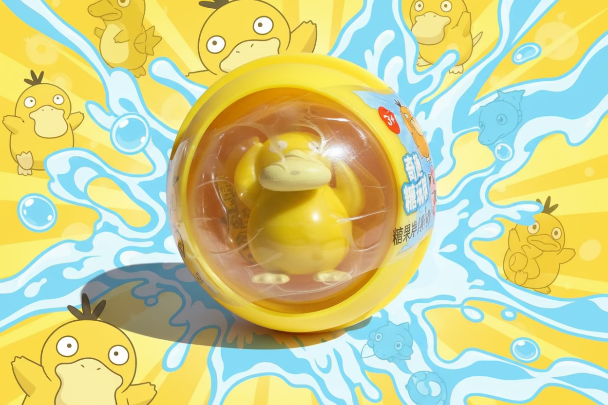 Pokebola Gomitas Psyduck - Big Fat Mao