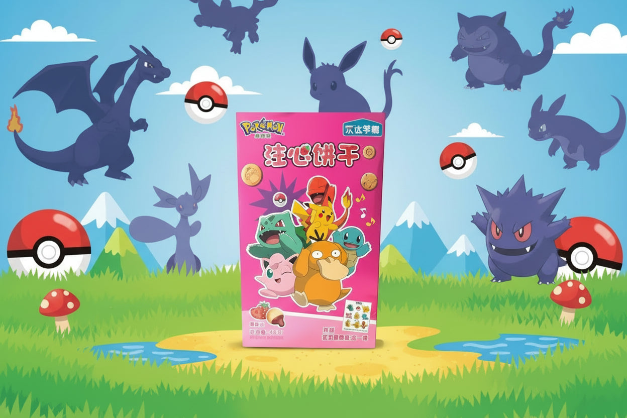 Galletas Pokemon Rellenas Collection - Big Fat Mao