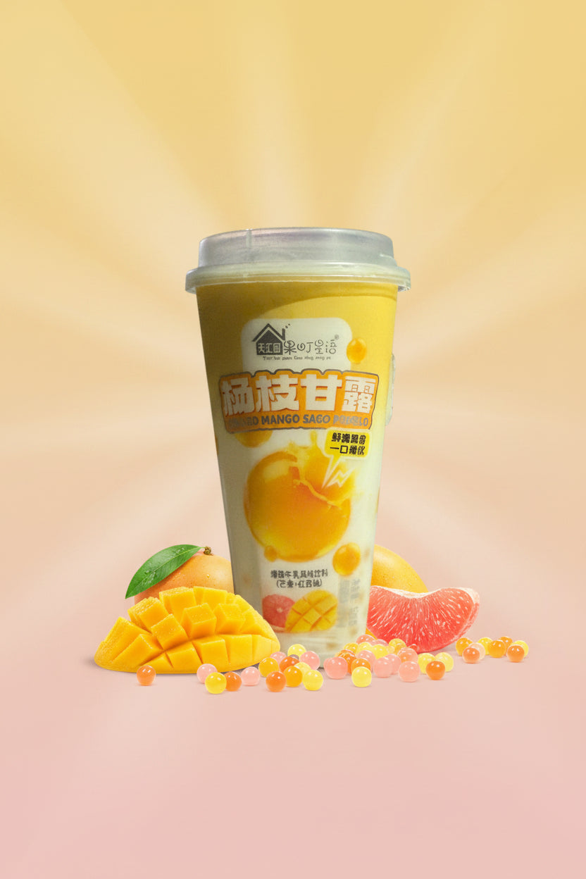 天汇园果丁星语 Popping Pearls Mango - Big Fat Mao