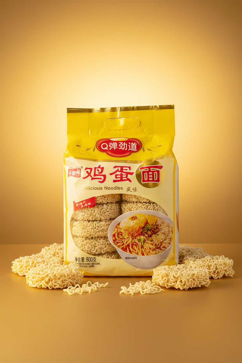 Q弹劲道 Fideos de Huevo - Big Fat Mao
