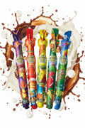 乐亚特 Super Flying Sword Ice pop Bebida Láctea Sabor Cola