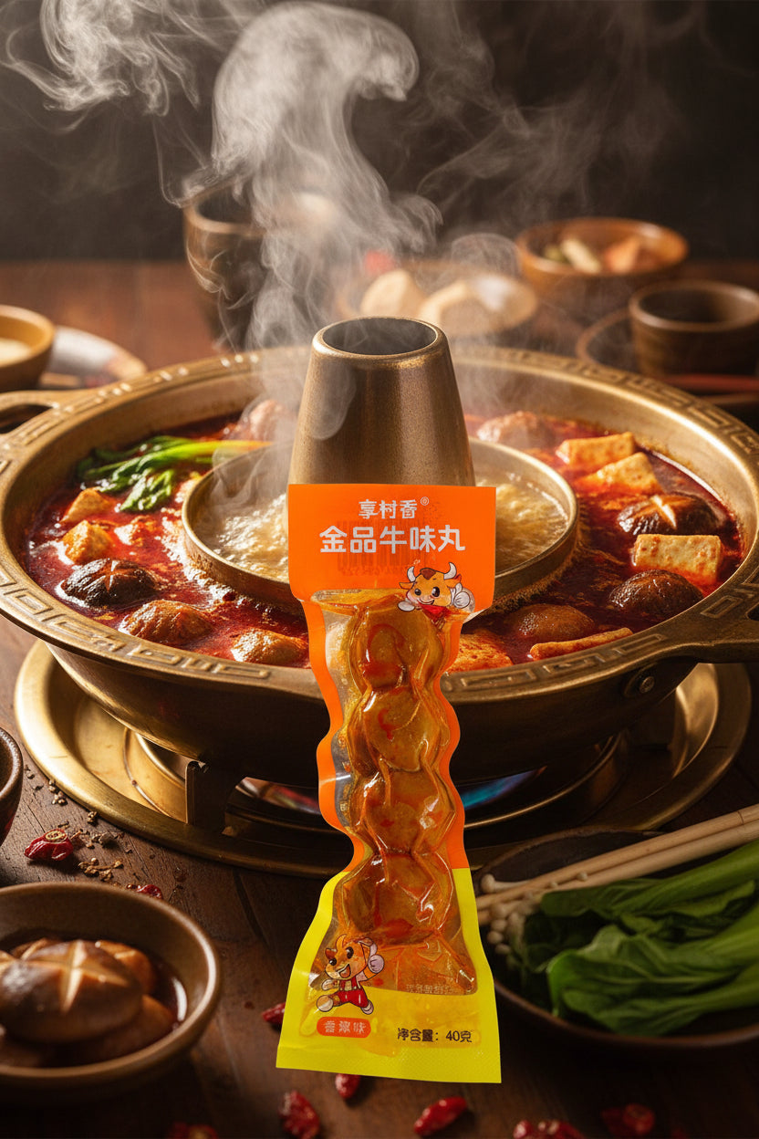 Xiang Cun Xiang Albondigas 金品牛味丸 - Big Fat Mao