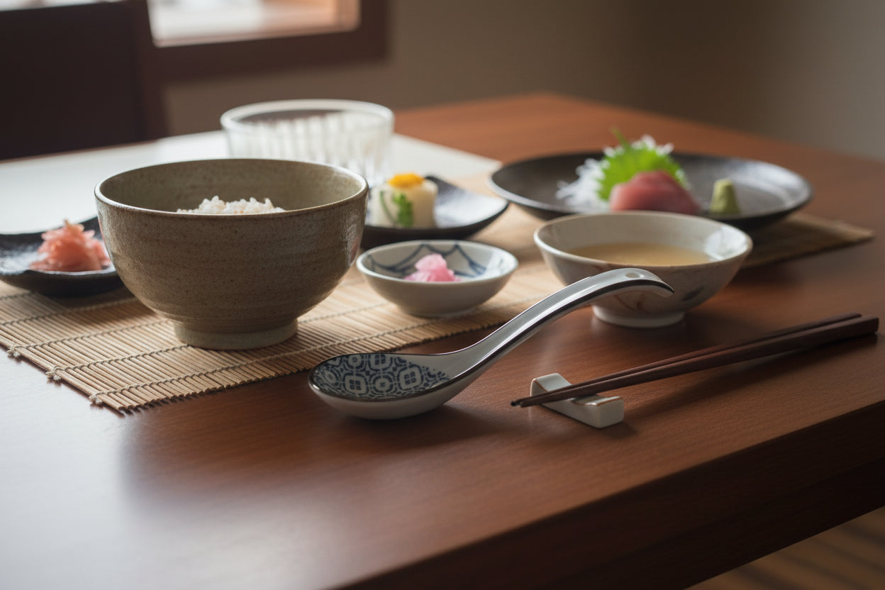 Cucharas de Porcelana Chinas - Big Fat Mao