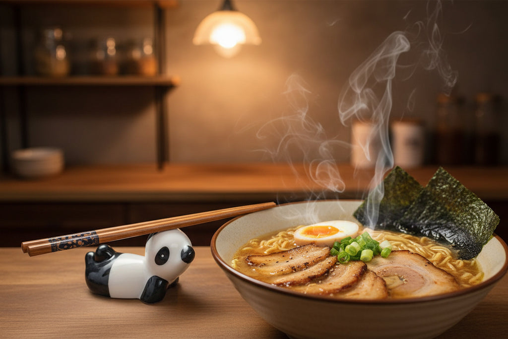 Soportes Panda Para Palillos - Big Fat Mao