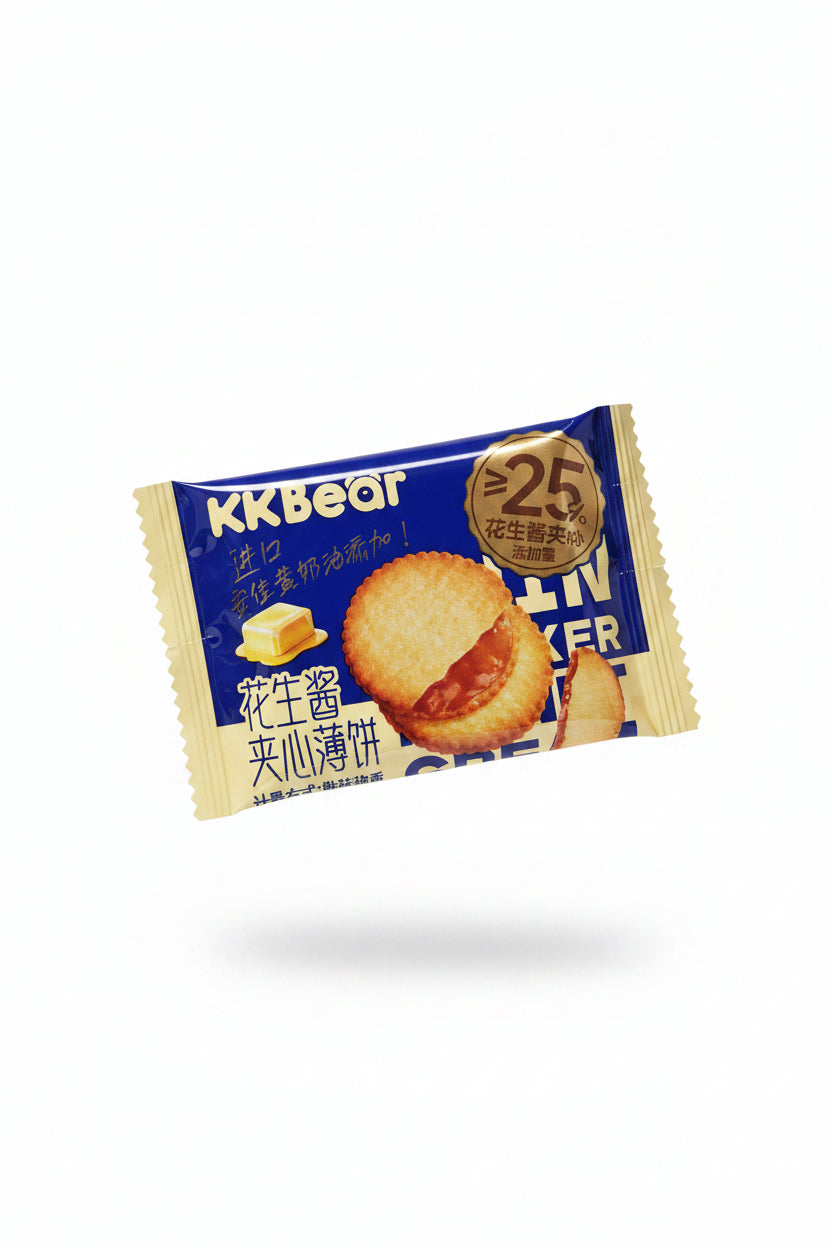 KKBear Galletas Peanut Butter - Big Fat Mao