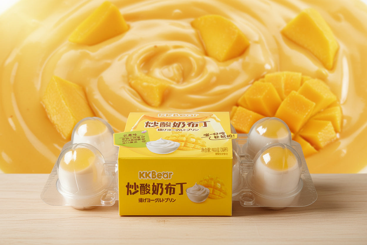 KKBEAR Gelatina de Yogurt Mango - Big Fat Mao