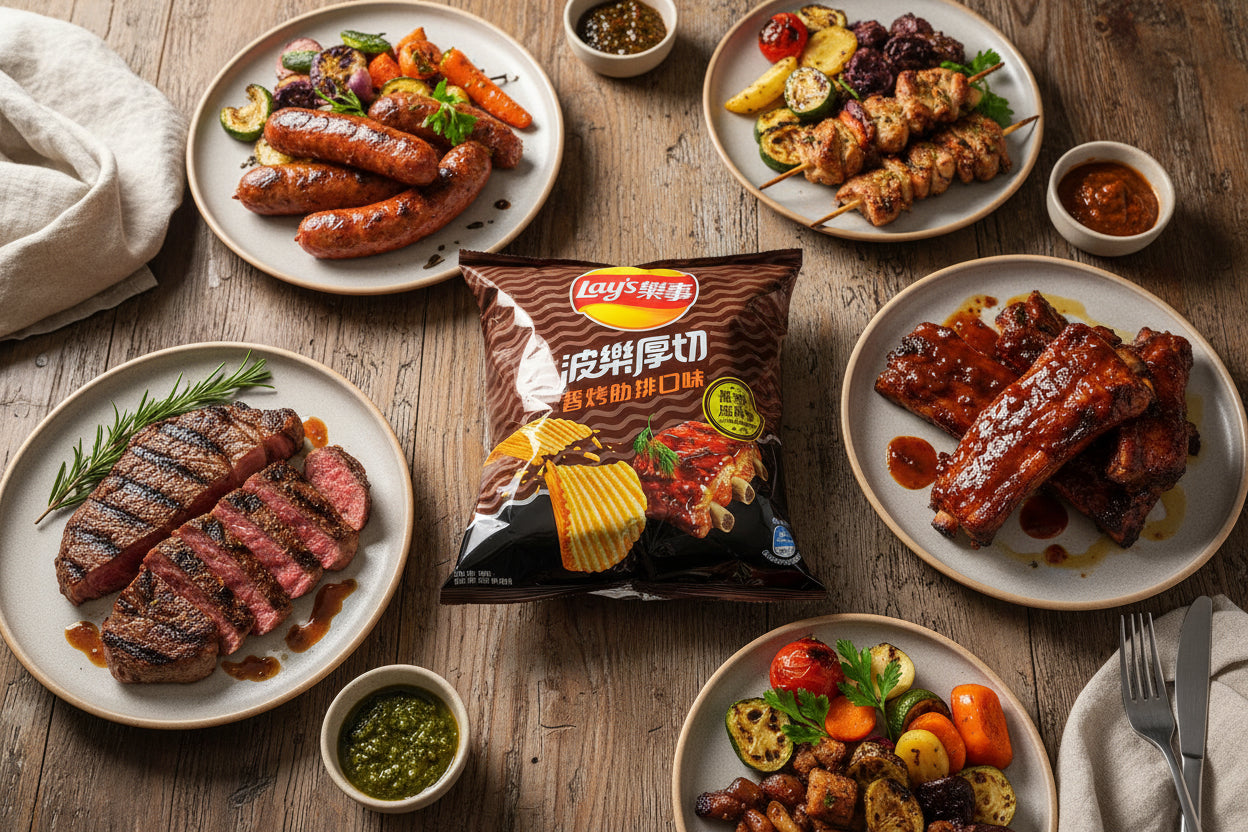 Lay's Costillas BBQ asadas - Big Fat Mao